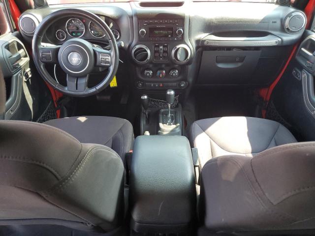 1C4BJWDG0EL133959 - 2014 JEEP WRANGLER U SPORT RED photo 8