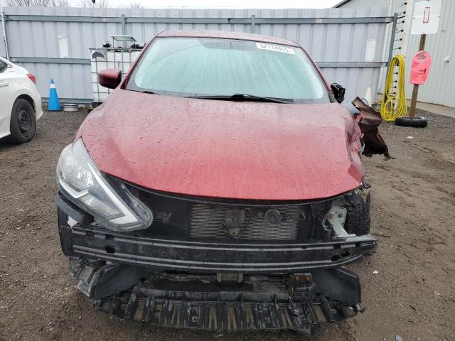 3N1AB7AP5JY310612 - 2018 NISSAN SENTRA S RED photo 10