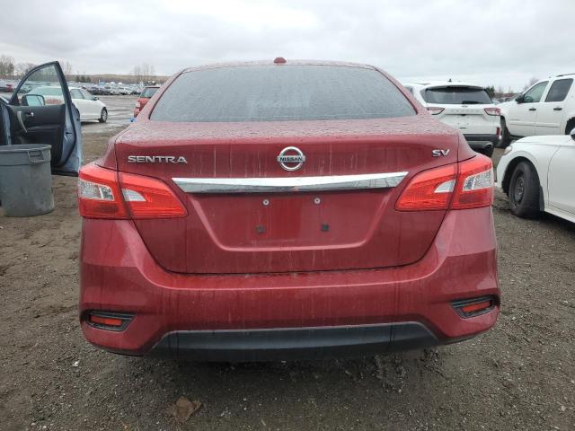3N1AB7AP5JY310612 - 2018 NISSAN SENTRA S RED photo 11