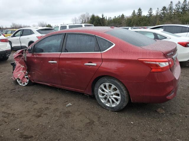 3N1AB7AP5JY310612 - 2018 NISSAN SENTRA S RED photo 4