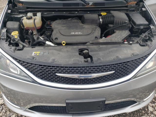 2C4RC1BG3HR524503 - 2017 CHRYSLER PACIFICA TOURING L SILVER photo 12