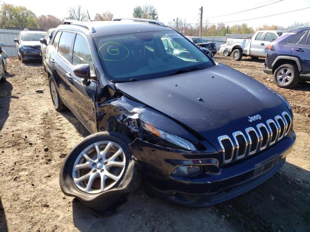 1C4PJMCS3EW147790 - 2014 JEEP CHEROKEE LATITUDE BLUE photo 1