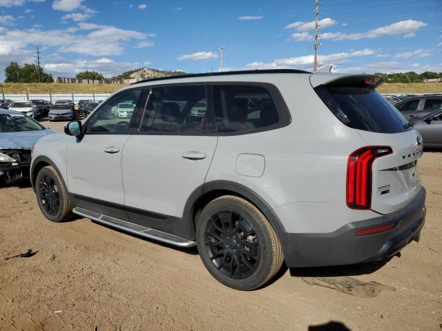 5XYP5DHC0MG159607 - 2021 KIA TELLURIDE SX GRAY photo 2