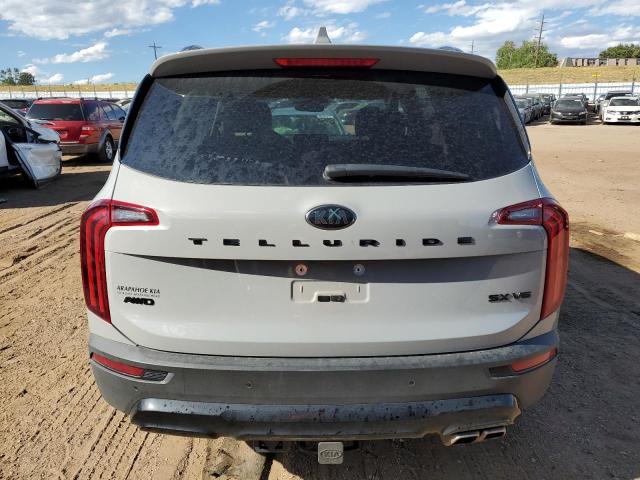 5XYP5DHC0MG159607 - 2021 KIA TELLURIDE SX GRAY photo 6