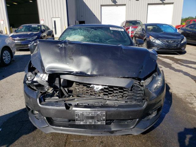 1FA6P8AM3F5402487 - 2015 FORD MUSTANG GRAY photo 5