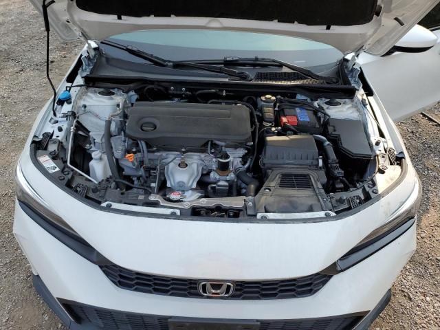 2HGFE2F22SH107325 - 2025 HONDA CIVIC LX WHITE photo 11