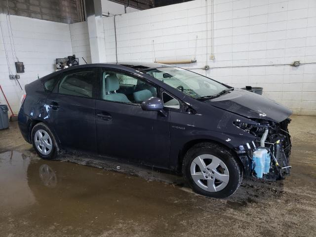 JTDKN3DUXA0141054 - 2010 TOYOTA PRIUS GRAY photo 4