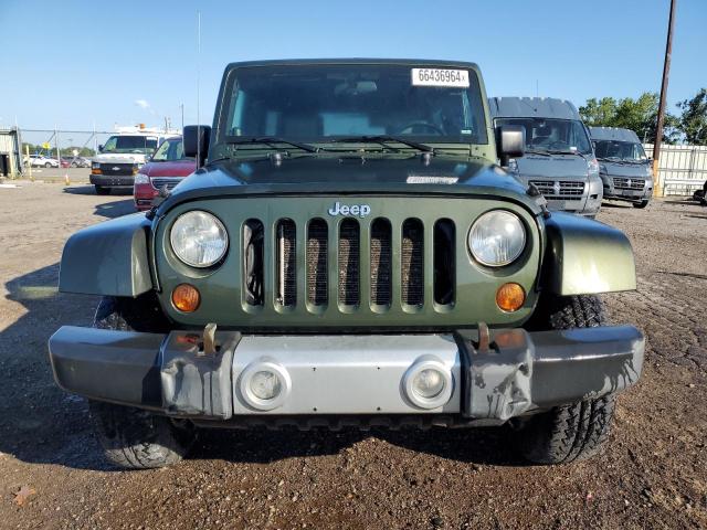 1J4GA591X8L635252 - 2008 JEEP WRANGLER U SAHARA GREEN photo 5