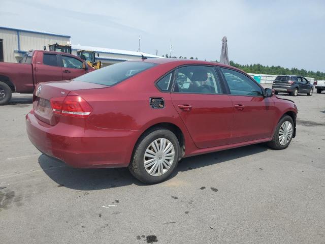 1VWAT7A35FC008404 - 2015 VOLKSWAGEN PASSAT S წითელი ფოტო 3