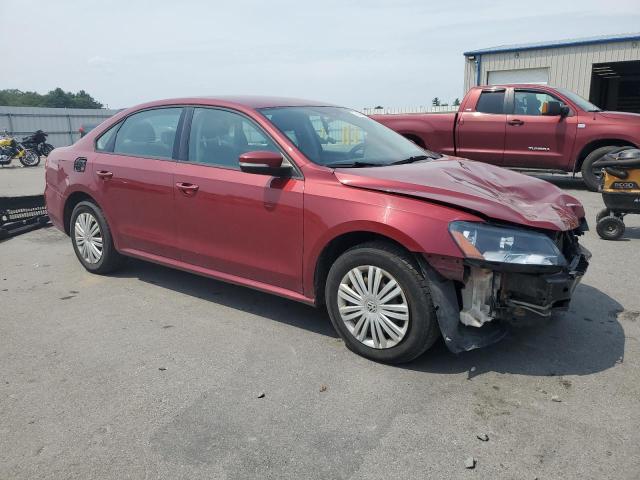 1VWAT7A35FC008404 - 2015 VOLKSWAGEN PASSAT S წითელი ფოტო 4