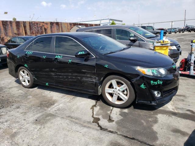 4T1BF1FKXDU298363 - 2013 TOYOTA CAMRY L BLACK photo 4