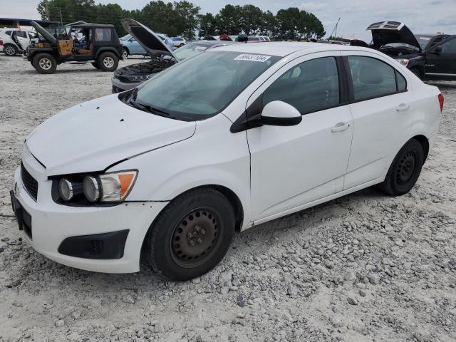 1G1JA5SH7F4127615 - 2015 CHEVROLET SONIC LS WHITE photo 1