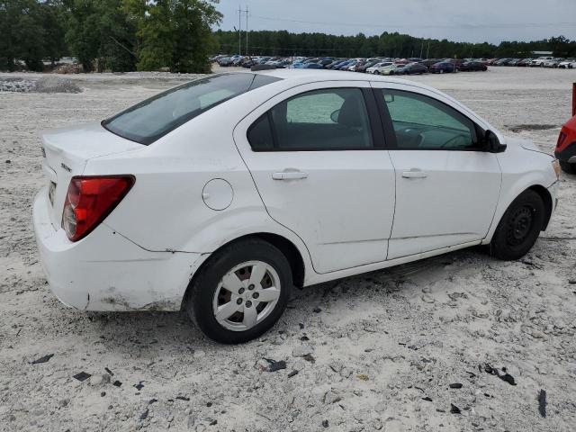 1G1JA5SH7F4127615 - 2015 CHEVROLET SONIC LS WHITE photo 3