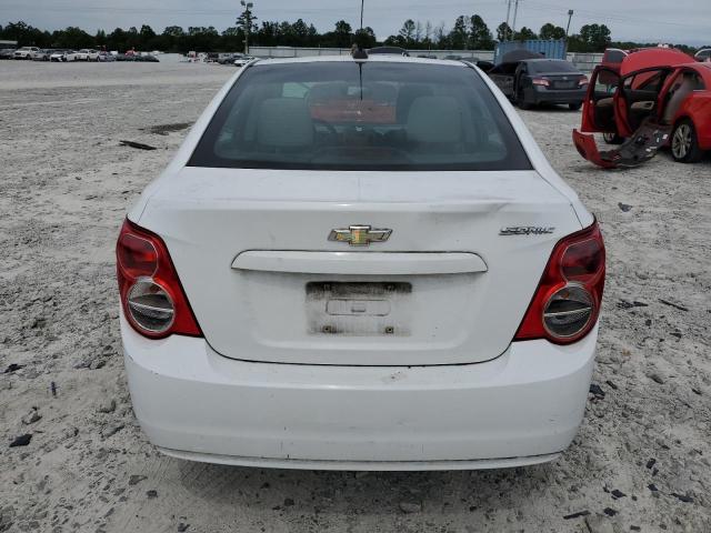 1G1JA5SH7F4127615 - 2015 CHEVROLET SONIC LS WHITE photo 6