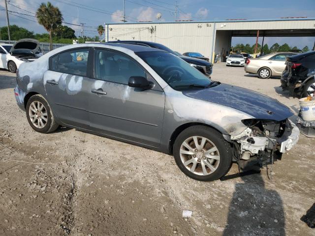 JM1BK32G581817517 - 2008 MAZDA 3 I GRAY photo 4