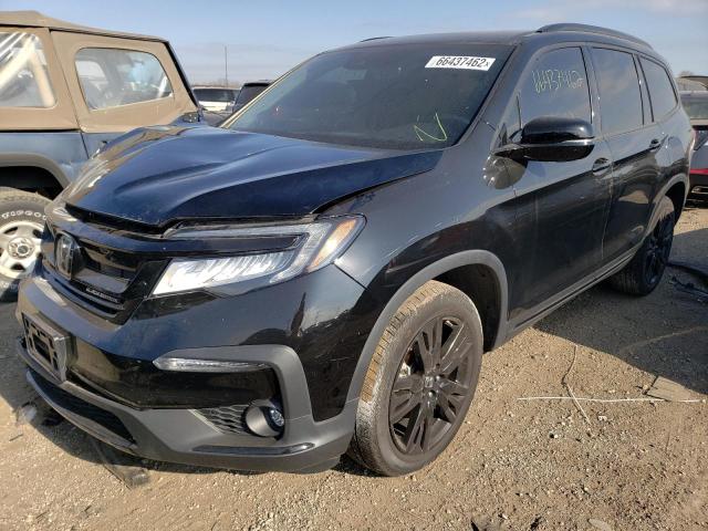 5FNYF6H79LB056837 - 2020 HONDA PILOT BLACK BLACK photo 2