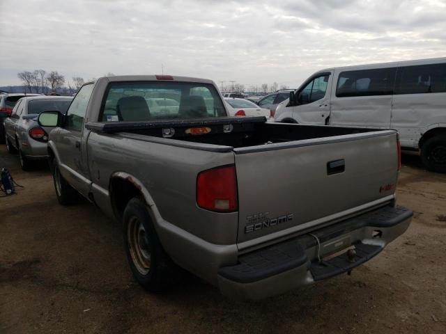 1GTCS145528183998 - 2002 GMC SONOMA SILVER photo 3