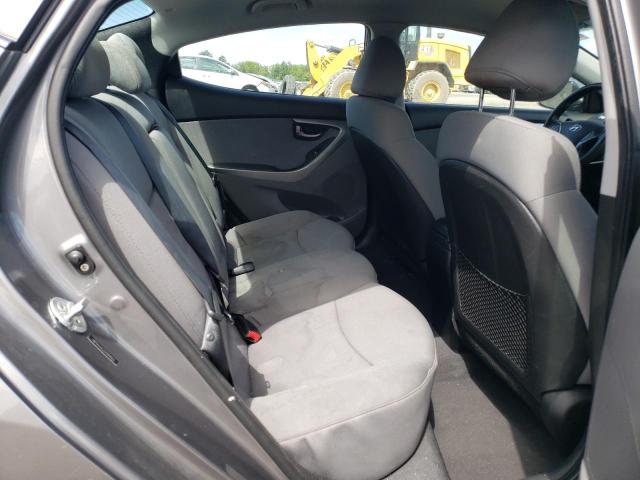 5NPDH4AE2CH069663 - 2012 HYUNDAI ELANTRA GLS GRAY photo 10