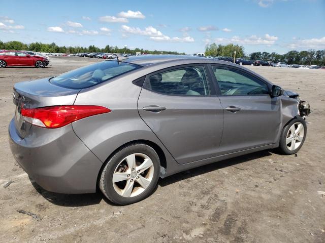 5NPDH4AE2CH069663 - 2012 HYUNDAI ELANTRA GLS GRAY photo 3