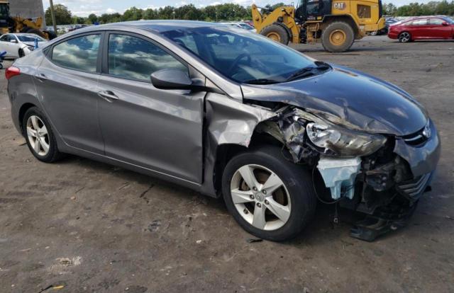 5NPDH4AE2CH069663 - 2012 HYUNDAI ELANTRA GLS GRAY photo 4