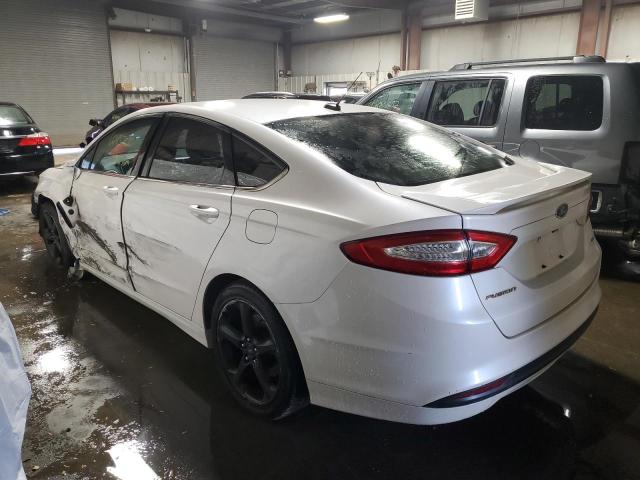 3FA6P0H74ER126849 - 2014 FORD FUSION SE WHITE photo 3