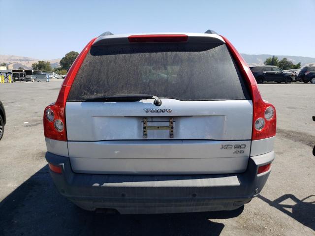 YV1CZ59H241077648 - 2004 VOLVO XC90 SILVER photo 6