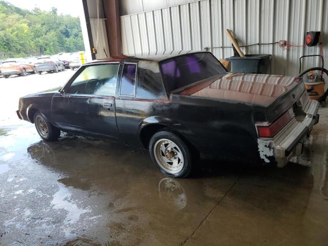 1G4AJ47A2EH622742 - 1984 BUICK REGAL BLACK photo 2