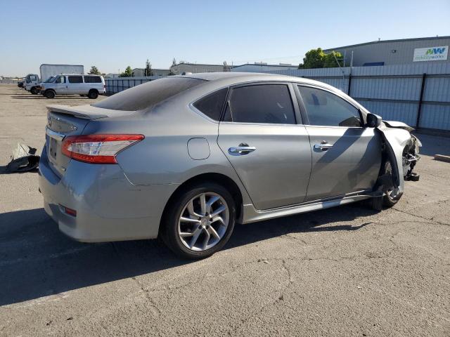 3N1AB7AP7EL632297 - 2014 NISSAN SENTRA S SILVER photo 3