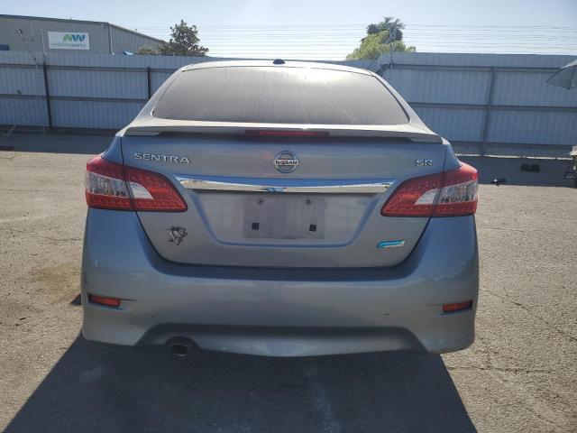 3N1AB7AP7EL632297 - 2014 NISSAN SENTRA S SILVER photo 6