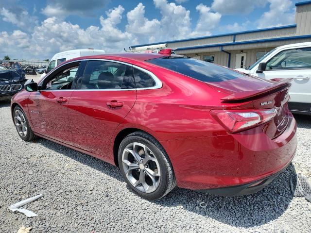 1G1ZD5ST9NF103639 - 2022 CHEVROLET MALIBU LT أحمر صورة 2