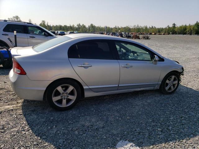 2HGFA16639H028295 - 2009 HONDA CIVIC LX-S SILVER photo 3
