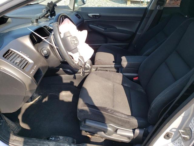 2HGFA16639H028295 - 2009 HONDA CIVIC LX-S SILVER photo 7