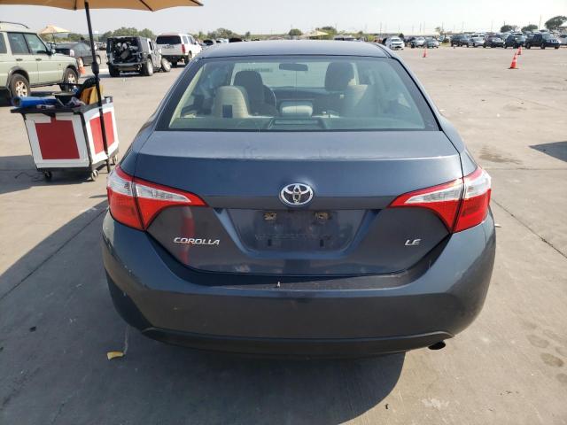 5YFBURHE4GP516864 - 2016 TOYOTA COROLLA L GRAY photo 6