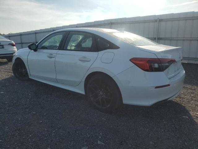 2HGFE2F57NH580457 - 2022 HONDA CIVIC SPORT WHITE photo 2