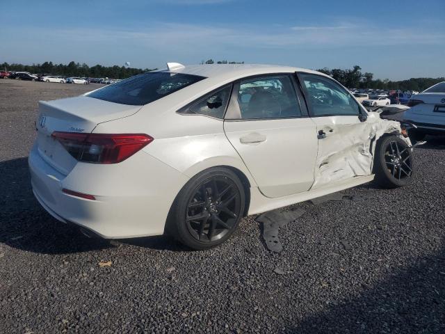 2HGFE2F57NH580457 - 2022 HONDA CIVIC SPORT WHITE photo 3