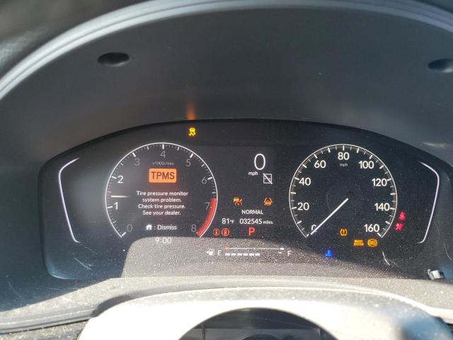 2HGFE2F57NH580457 - 2022 HONDA CIVIC SPORT WHITE photo 9