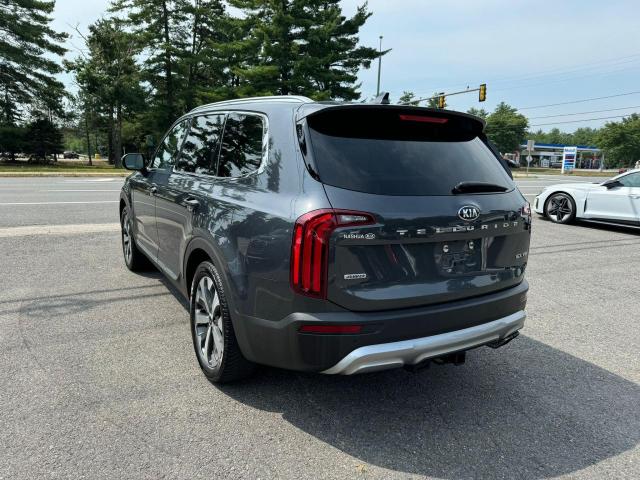 5XYP3DHCXLG056702 - 2020 KIA TELLURIDE EX GRAY photo 4