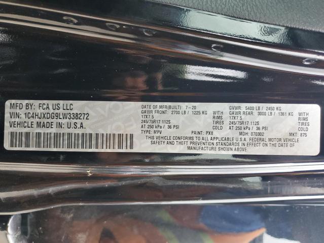 1C4HJXDG9LW338272 - 2020 JEEP WRANGLER UNLIMITED SPORT BLACK photo 13