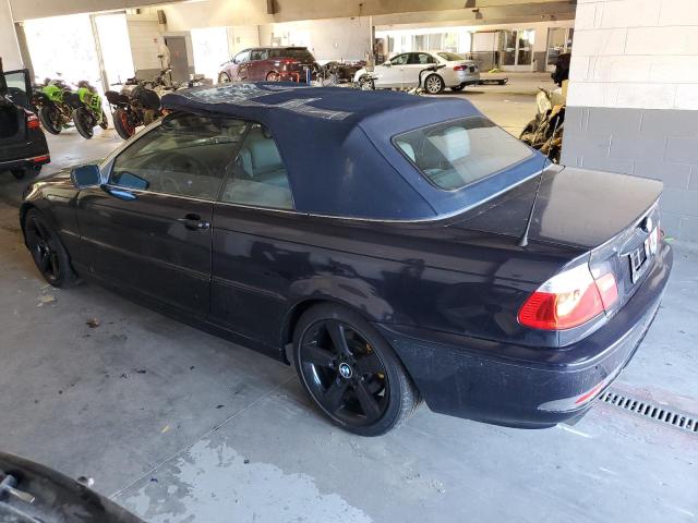 WBABW33485PX83460 - 2005 BMW 325 CI BLACK photo 2