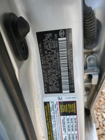 4T1BF1FK5CU151169 - 2012 TOYOTA CAMRY BASE Gümüş foto 12