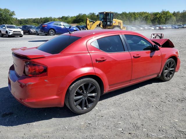 1C3CDZCB4EN226950 - 2014 DODGE AVENGER SXT RED photo 3