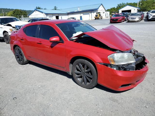 1C3CDZCB4EN226950 - 2014 DODGE AVENGER SXT RED photo 4