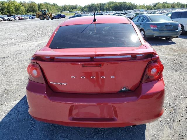 1C3CDZCB4EN226950 - 2014 DODGE AVENGER SXT RED photo 6