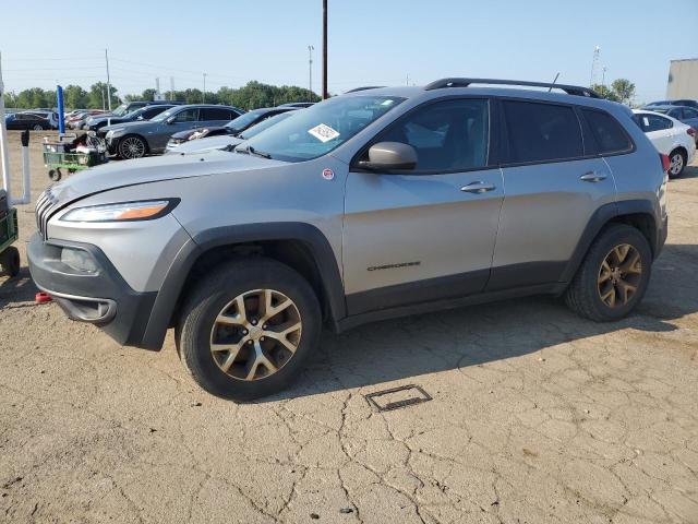 1C4PJMBS8FW724137 - 2015 JEEP CHEROKEE TRAILHAWK 银色 照片 1