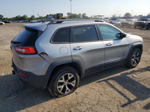 1C4PJMBS8FW724137 - 2015 JEEP CHEROKEE TRAILHAWK 银色 照片 3