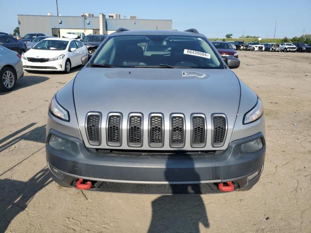 1C4PJMBS8FW724137 - 2015 JEEP CHEROKEE TRAILHAWK 银色 照片 5