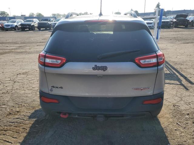 1C4PJMBS8FW724137 - 2015 JEEP CHEROKEE TRAILHAWK 银色 照片 6