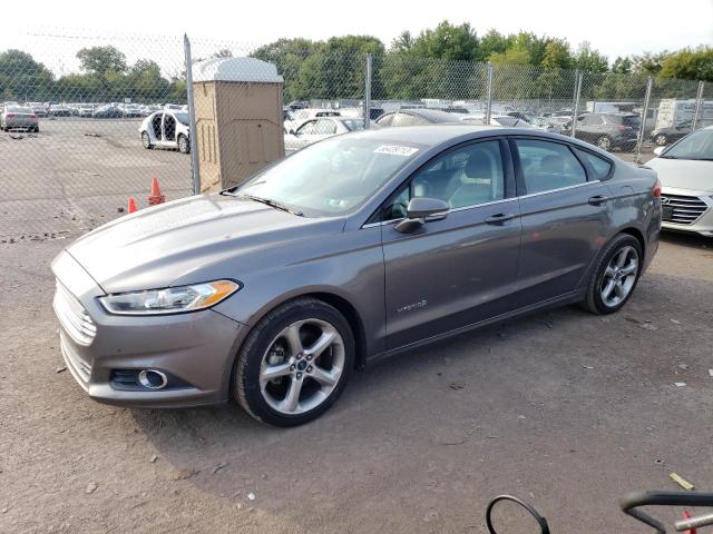 3FA6P0LU3DR316704 - 2013 FORD FUSION SE HYBRID GRAY photo 1