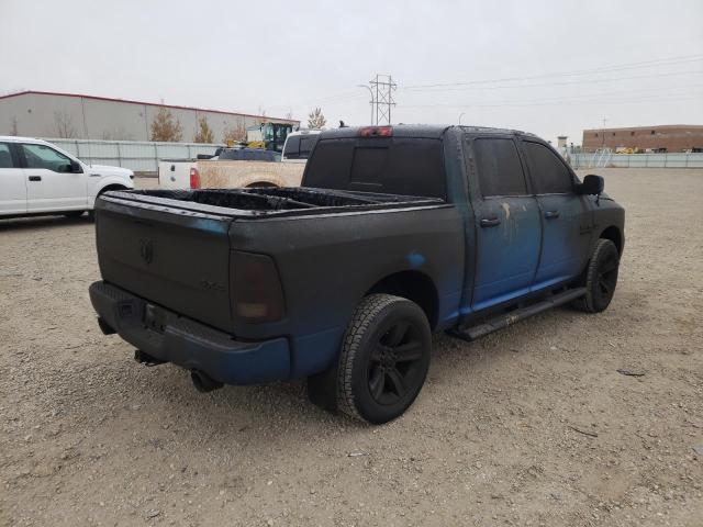 1C6RR7MTXJS202576 - 2018 RAM 1500 SPORT BLUE photo 4