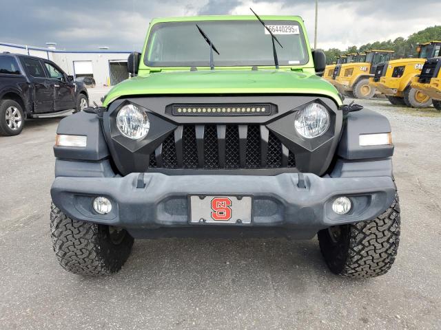 1C4HJXDG9KW664877 - 2019 JEEP WRANGLER U SPORT Կանաչ լուսանկար 5